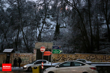 بارش اولین برف زمستانی در تهران