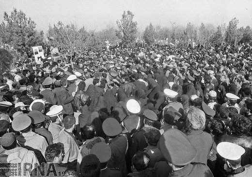 تشییع پیکرهای شهیدان سرلشکر منصور ستاری و یاران ایشان 