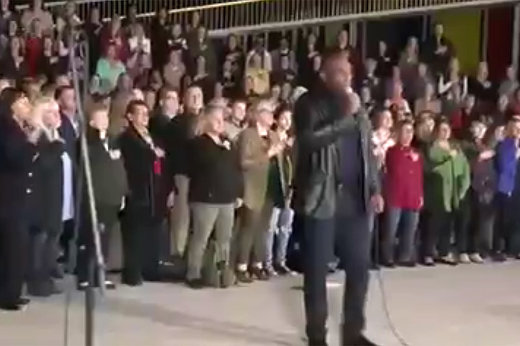 فیلم | کنسرت جاز آمریکایی با سبک سینه‌زنی شیعیان