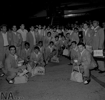 اعزام قهرمانان ورزشی ایران به مسابقات المپیک 1964 توکیو - 1343