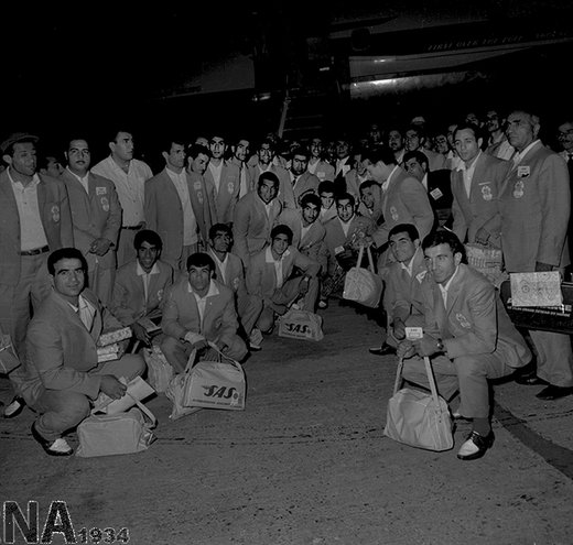 اعزام قهرمانان ورزشی ایران به مسابقات المپیک 1964 توکیو - 1343