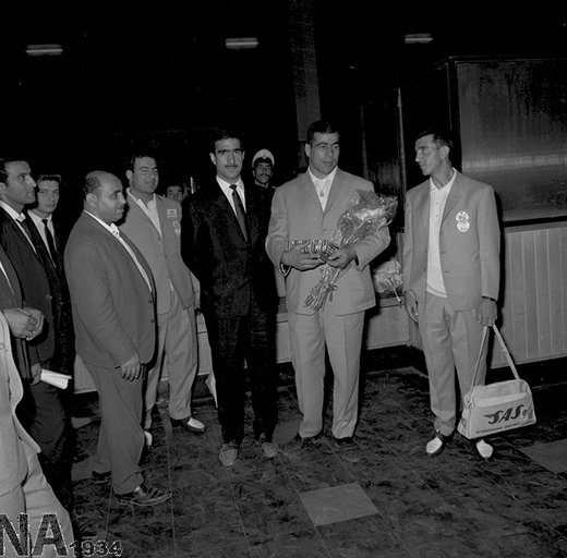 اعزام قهرمانان ورزشی ایران به مسابقات المپیک 1964 توکیو - 1343