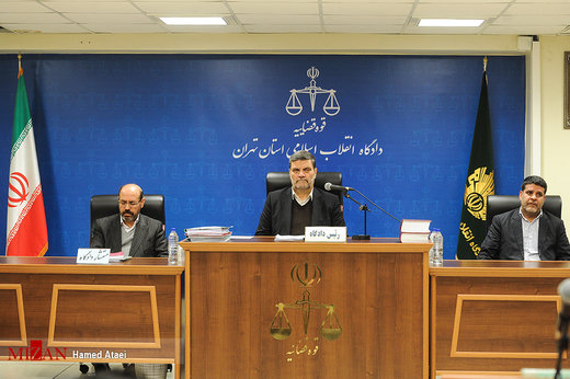 جلسه رسیدگی به اتهامات متهمان پرونده دومان توکان