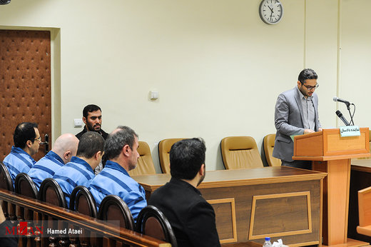جلسه رسیدگی به اتهامات متهمان پرونده دومان توکان
