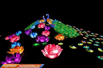 جشنواره رنگارنگ فانوس های چینی