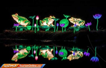 جشنواره رنگارنگ فانوس های چینی
