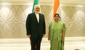  وزير الخارجية الايراني يلتقي نظيرته الهندية