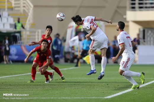 دیدار تیم ملی فوتبال ایران با تیم ملی فوتبال ویتنام