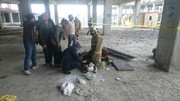 تصاویر | سقوط تاورکرین در جاده مخصوص کرج
