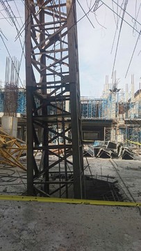 سقوط تاورکرین در جاده مخصوص کرج