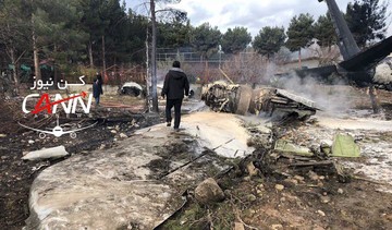 جدیدترین تصاویر از سانحه هواپیمای باری در کرج