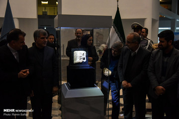 مراسم رونمایی از نقش برجسته سرباز هخامنشی در مشهد