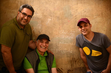 محمود کلاری در پشت صحنه فیلم بمب