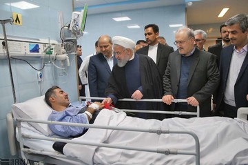 افتتاح مرکز تروما و اورژانس ۱۵۲ تختخوابی شهید نبوی گرگان