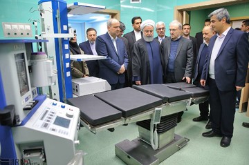 افتتاح مرکز تروما و اورژانس ۱۵۲ تختخوابی شهید نبوی گرگان