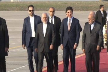 Iran's Zarif arrives in Iraqi Kurdistan Region for official visit