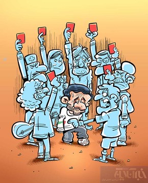 واکنش مردم به فوتبالیست بودن احمدی‌نژاد!