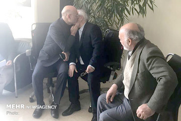 فتح‌الله‌زاده و فتحی آشتی کردند/ عکس