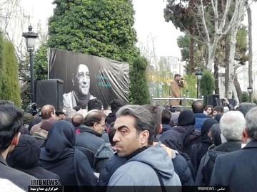تشییع پیکر زنده یاد حسین محب اهری