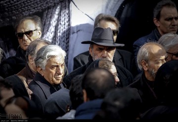تشییع پیکر حسین محب اهری