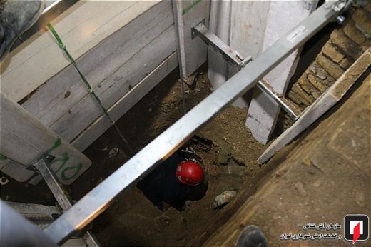 مرگ کارگر چاه کن در اعماق چاه 7 متری