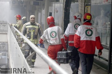 30 دی 1395؛ آتش‌سوزی و ریزش ساختمان پلاسکو
