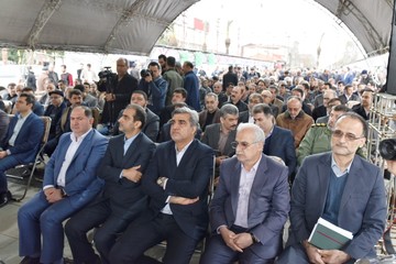 گشایش نمایشگاه دستاوردهای انقلاب اسلامی در استان گیلان