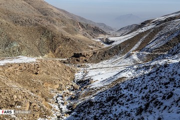 آبشار یخ‌زده خور خور