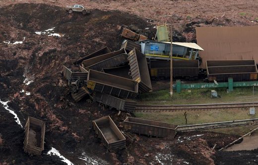 شکستن سد در برزیل