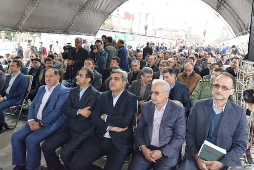 گشایش نمایشگاه دستاوردهای انقلاب اسلامی در استان گیلان