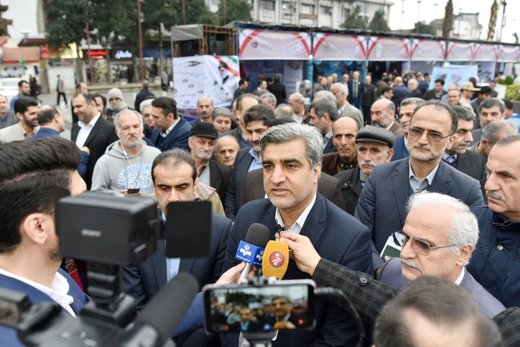 گشایش نمایشگاه دستاوردهای انقلاب اسلامی در استان گیلان