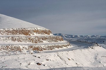طبیعت برفی دیلمان