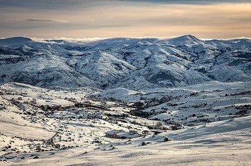 طبیعت برفی دیلمان