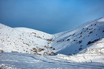 طبیعت برفی دیلمان