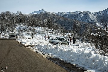 طبیعت برفی دیلمان