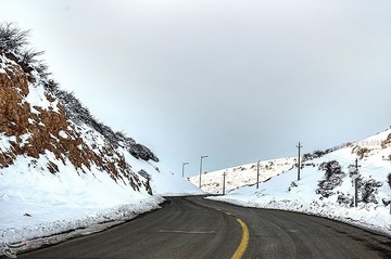 طبیعت برفی دیلمان