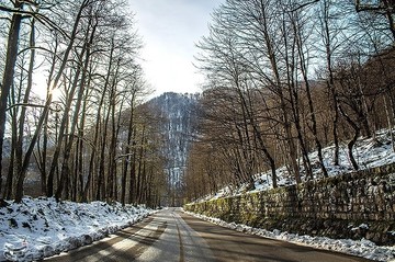 طبیعت برفی دیلمان