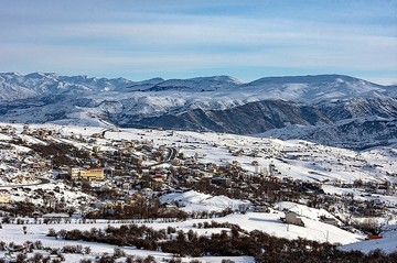 طبیعت برفی دیلمان