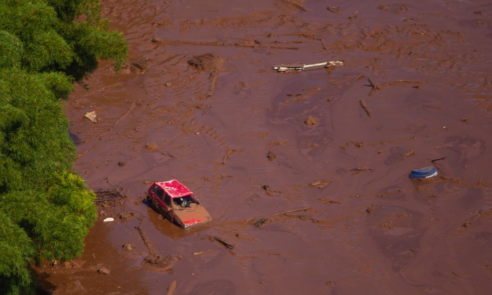 شکستن سد در برزیل