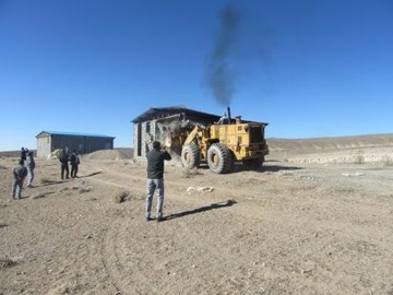 عزم اداره منابع طبیعی و آبخیزداری شهرستان سیرجان در مقابله با زمین خواری
