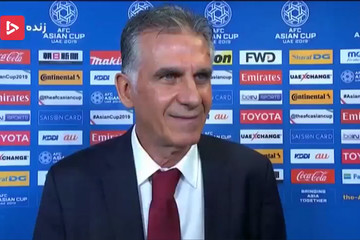 واکنش کی‌روش به استقبال مردم در فرودگاه/متشکرم ایران