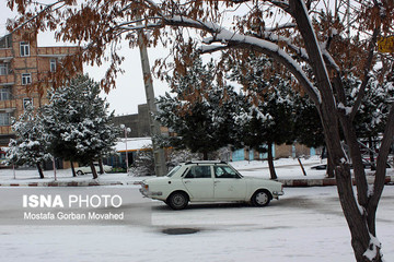 طبیعت برفی اهر