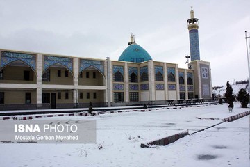 طبیعت برفی اهر