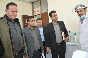 بازدید از مرکز خدمات جامع سلامت شهید افتاده مارگون