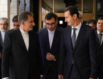النائب الأول لرئيس الجمهورية في ضیافة الأسد