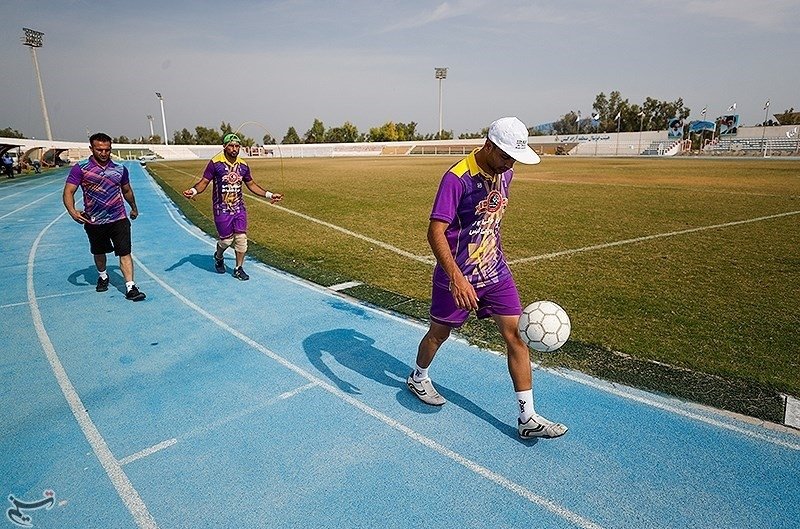 ثبت رکورد روپائی و طناب زنی در جزیره کیش