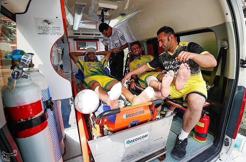 ثبت رکورد روپائی و طناب زنی در جزیره کیش