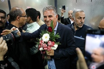 بازگشت تیم ملی فوتبال ایران از جام ملت‌های آسیا