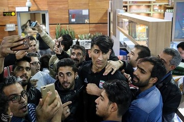 بازگشت تیم ملی فوتبال ایران از جام ملت‌های آسیا