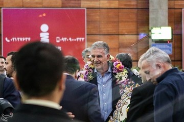 بازگشت تیم ملی فوتبال ایران از جام ملت‌های آسیا